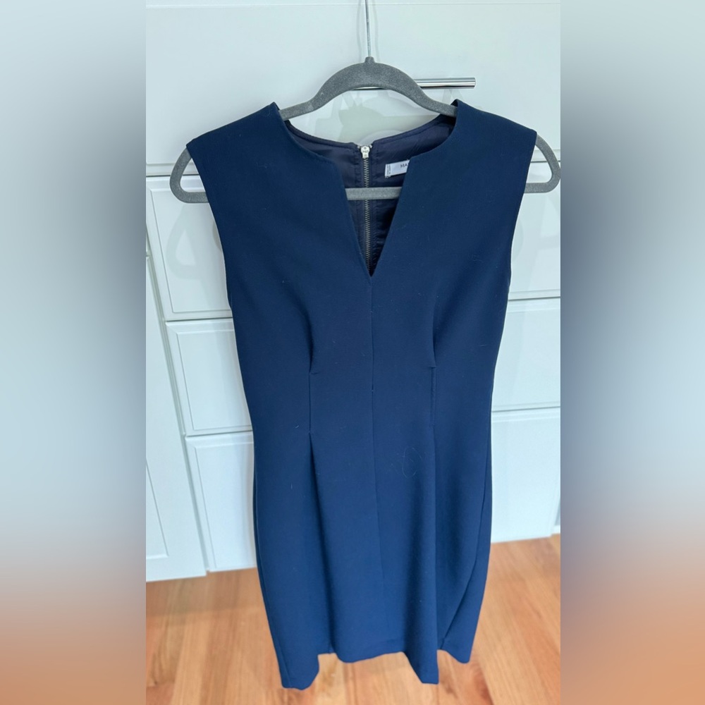 Mango navy dress